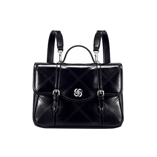 欧时纳邮差双肩包2026新款旅游通勤大容量背包女大学生书包单肩包