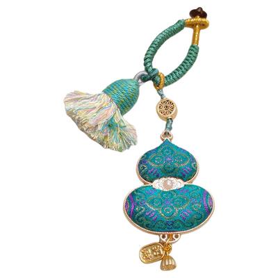 非遗纯手工定制名家宋锦葫芦挂件