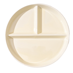 陶瓷211分格盘减脂餐盘减肥专用控食高颜值定量水果早餐盘一人食