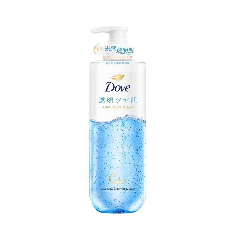 多芬水光美肌沐浴露柔滑焕亮550g