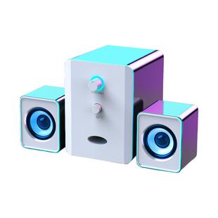 音响台式电脑小音箱超重低音炮电视家用迷你DJ嗨曲多媒体游戏桌面