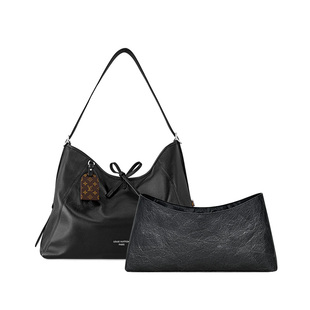 适用LV Carryall Dark黑武士内胆包BB小中号杜邦纸收纳内衬袋超轻