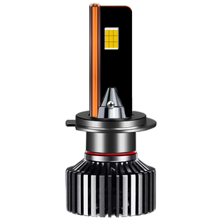 led汽车大灯激光h7近光灯泡h4远近一体h11透镜强光h1超亮led车灯