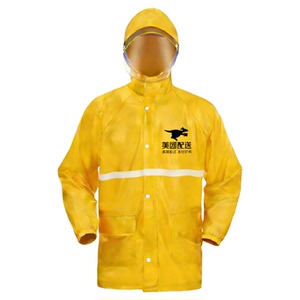 美团雨衣雨裤套装全身防暴雨外卖骑手专用装备男骑行专送众包一套
