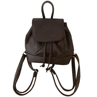 时尚大学生上课双肩包包女2026新款百搭迷你小背包外出旅行包书包