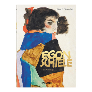【现货】【TASCHEN 40/45周年系列】埃贡·席勒绘画作品全集1909-1918 Egon Schiele:The Paintings 英文原版表现主义艺术绘画画册
