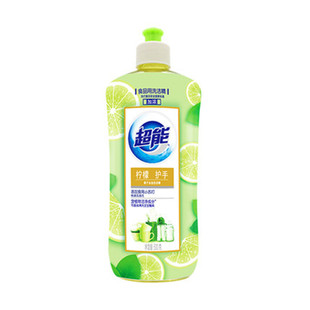 超能洗洁精500g小瓶 APG离子去油柠檬护手温和洗涤办公室学生宿舍