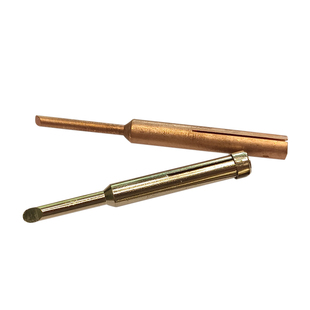 南京西牛通用内热紫铜电烙铁头20W25W35W50W尖头大中小马蹄烙咀