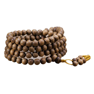 【昕昕推荐-香霸】金三角糖结横纹沉香手串念珠 天然野老料