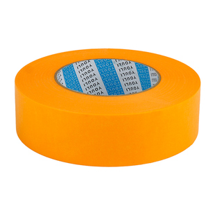 美纹纸胶带外墙真石漆专用高粘度喷漆瓷砖美缝50米遮蔽美文纸胶条不留胶墙面无痕整箱批发黄色分色贴和纸胶带