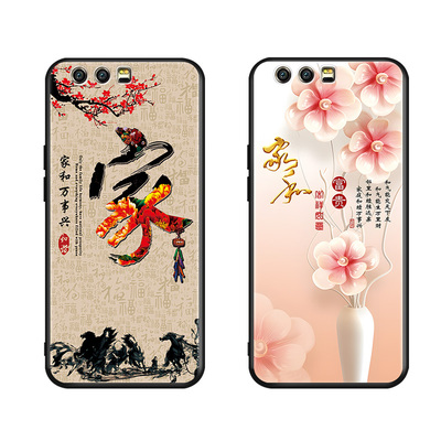 luckrider适用于华为荣耀9手机壳stf-al00新款创意磨砂tl10全包防摔honor9可爱彩绘软壳网红hw保护套男女简约