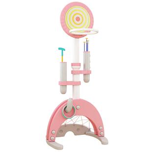 儿童可升降小篮球架家用男孩球类玩具室内篮球框投篮架充气小皮球