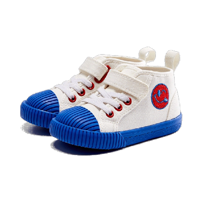 卡特兔儿童帆布鞋春秋防滑小白鞋