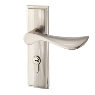 卫生间门锁130mm孔距无钥匙单舌室内房门厕所浴室木门锁具把手款