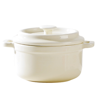 9.9元家用陶瓷双耳蒸蛋碗隔水炖盅2025新款宝宝辅食碗甜品碗烤碗