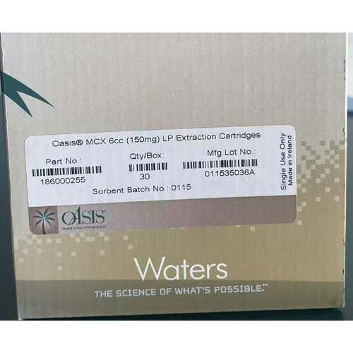 议价186000255沃特世固相萃取柱MCX 6cc 150mg 60 μm， 30/pk全