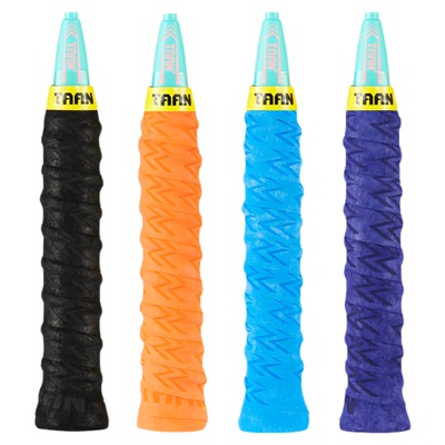 泰昂羽毛球拍手胶加厚龙骨磨砂