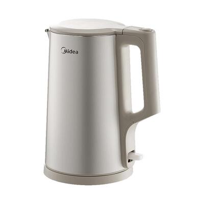 美的双钢电热水壶家用316L不锈钢