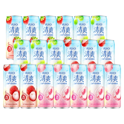 RIO锐澳鸡尾酒清爽330ml*20罐