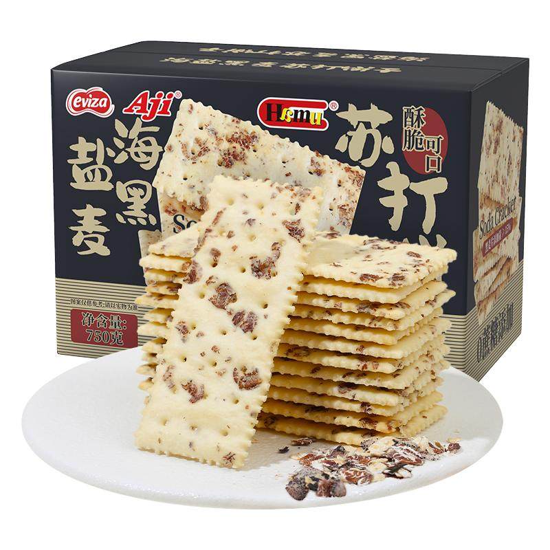 Aji无糖海盐黑麦苏打饼干治胃酸