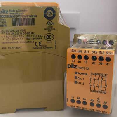 pilz皮尔兹PNOZ X3 774310 24VAC/DC