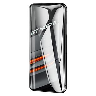 适用真我GTneo3钢化膜realmeGTneo3手机膜GTneo3全屏realme贴膜gt neo3保护膜磨砂noe蓝光高清防摔realmeneo3