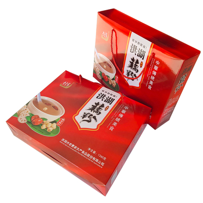 湖北特产洪湖老曹家原味藕粉礼品礼盒包装1260克无添加营养代餐粉