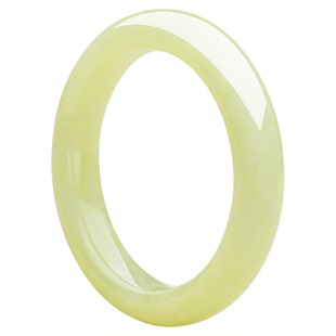 五花八门天然和田玉手镯女款新疆黄口平安镯玉镯子官方正品带证书