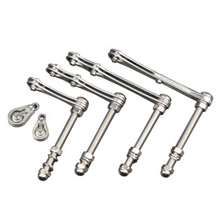 威武渔具户外小葫芦可换轴承中过线滑轮中导线轮甲鱼枪配件