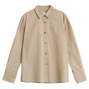 ltyp旅途原品 新店专享五折NO.147 100%棉长袖翻领简约衬衫女春季