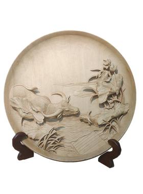 礼赠非遗木雕桌面摆件