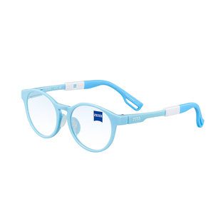 ZEISS/蔡司儿童光学镜架 超轻材质 多色彩镜架舒适全框ZS23800LB