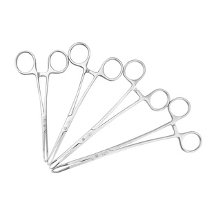 上海金钟组织钳爱丽丝钳鼠齿外科手术器械不锈钢鼠齿钳WDj36020cm