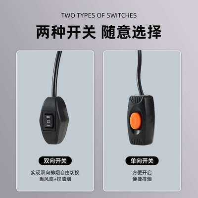 排风扇强力抽风机厨房家用换气扇静音工业老式油烟风扇小型排气扇