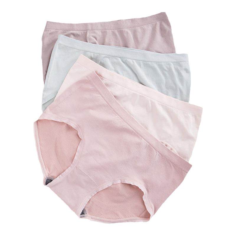4条盒装女内裤女石墨烯