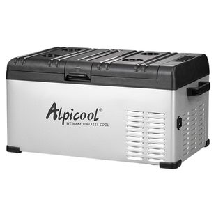 冰虎车载冰箱12v24v220v通用汽车大货车专用冷冻冷藏车家两用冰箱