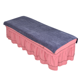 美容院浴巾按摩家用女床单铺床专用加大号毛巾纯棉吸水速干不掉毛