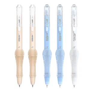 根号三新款减负笔微弹J50套装CST速干ST弹性按动刷题笔学生考试黑