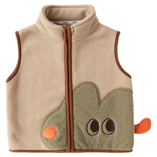宝宝冬季马甲嘟嘟家儿童坎肩男童女童马夹婴幼儿新年童装秋冬衣服