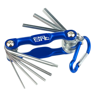 弹弓多功能扳手 弓凡超硬铬钒钢户外折叠内六角梅花T20锁凤工具