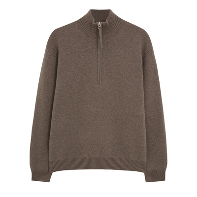 冬季厚实保暖美利奴羊毛高领毛衣