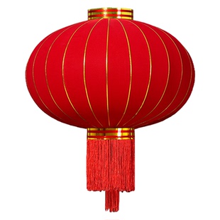大红灯笼广告定做植绒布铁口绸布大门口户外防水防晒国庆中秋灯笼
