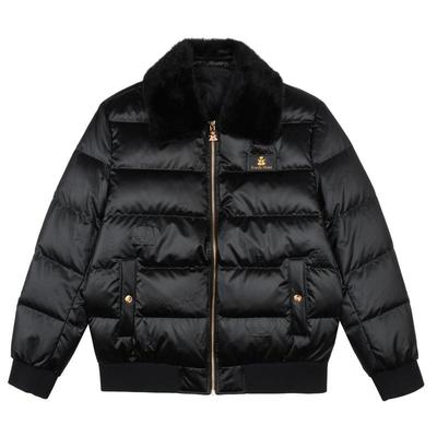 雷迪波尔可脱卸水貂毛领羽绒服