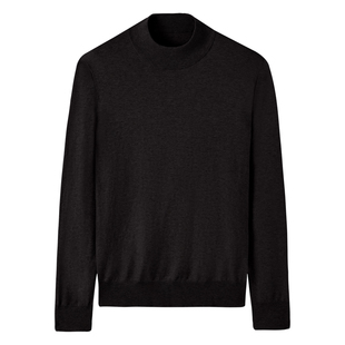 【山羊绒亲肤保暖】CULTUM秋冬长袖针织衫半高领毛衣男内搭打底衫