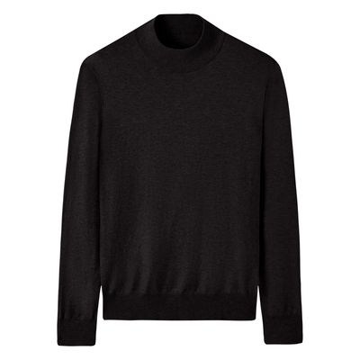 亲肤保暖山羊绒长袖针织打底衫