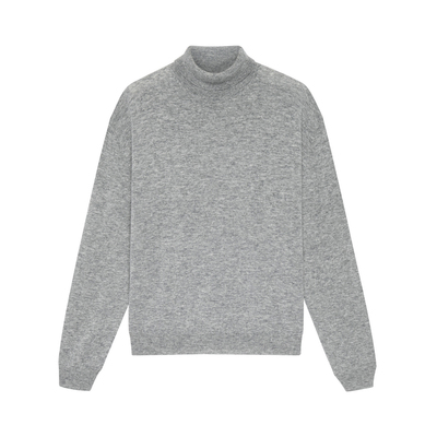 nicerice全羊毛纱线高领羊毛衫