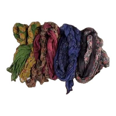 百搭遮阳防晒丝巾帽旅行拍照围巾