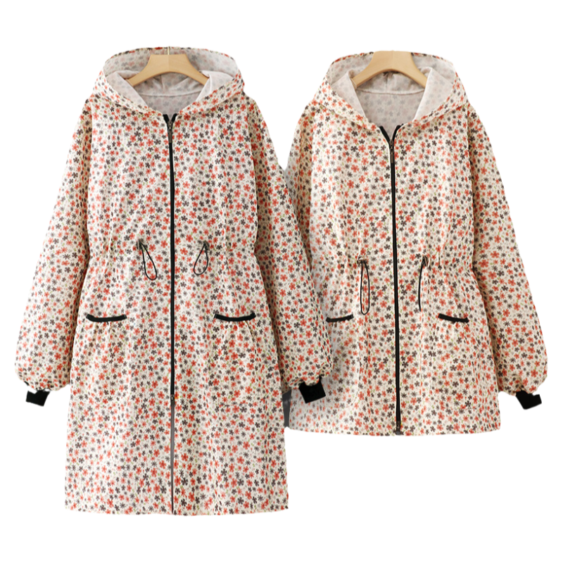 做饭可爱罩衣女新款工作服时尚围裙长袖2025厨房家用秋冬护衣韩版