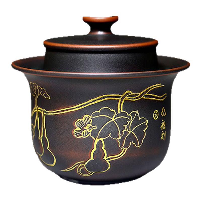 新品手抓壶纯手工制作盖碗壶名家大师广西茶具居家家用茶壶非紫砂