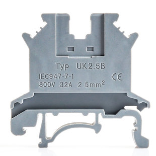 uk接线端子导轨式配电箱接线端子排2.5b端子台3n/5n/6n/10n平方